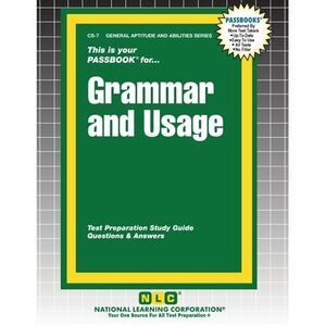 Grammar and Usage -- Passbooks